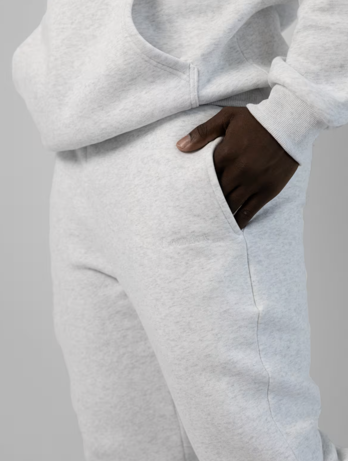 Signature Sweatpants — Gris Chiné